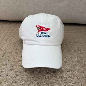 LACC GOLF‎ 123rd US OPEN TWILL HAT Los Angeles Country Club Adjustable White Cap